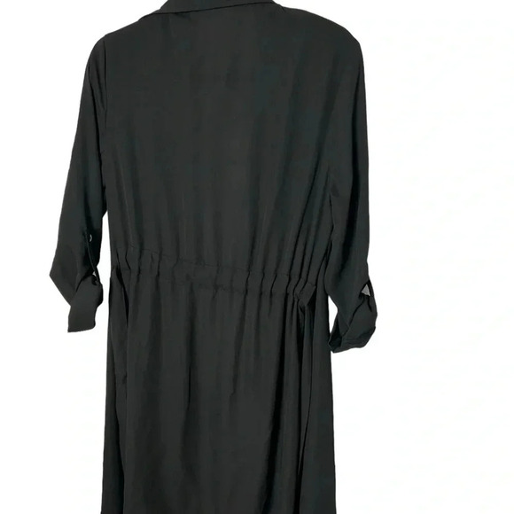 REVAMPED black cardigan,maxi ,sheer,cascading ,whimsigoth, dark romantic,witchy - Picture 6 of 15